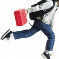 School run, child