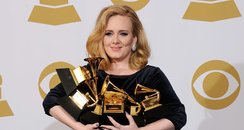 Adele at the Grammy Awards