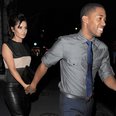 Cheryl Cole Tre Holloway holding hands