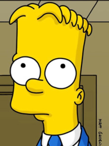 Bart Simpson Haircut.