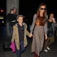 David and Victoria Beckham and Family
