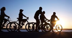 group bike riding