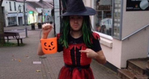 LIVE trick or treating