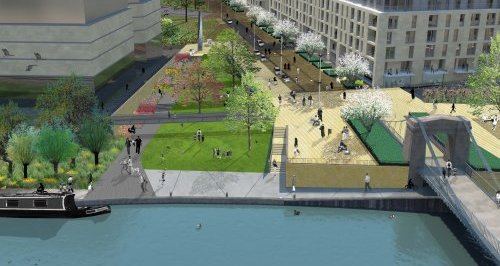 Plans for Victoria Bridge, Bath