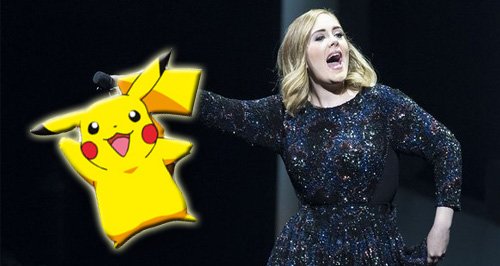 Adele pokemon canvas