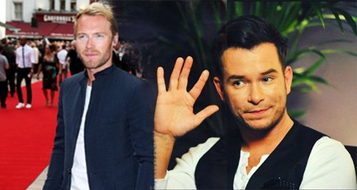 Stephen Gately and ronan keating