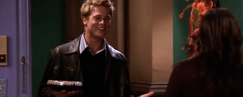 Brad Pitt Thanksgiving Friends Episode