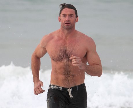 Hugh Jackman clearly takes good care of his buff physique. Check out ...