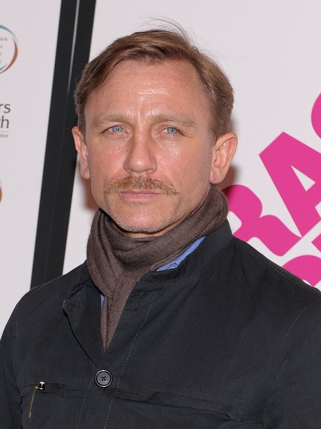 Daniel Craig did Movember last year, but he looked more country bumpkin ...